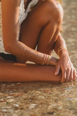 Armbånd - Fingerling Bisque