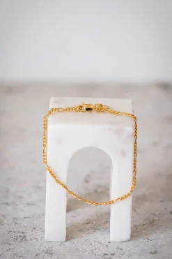 Armbånd - Giorgio 2 17,5cm Gold