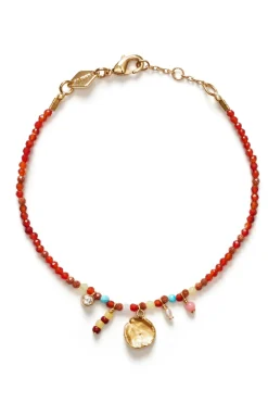 Armbånd - Maroon Harmony Gold