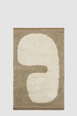 Badematte - Lay Washable Dark Taupe/Off-White 50x70cm