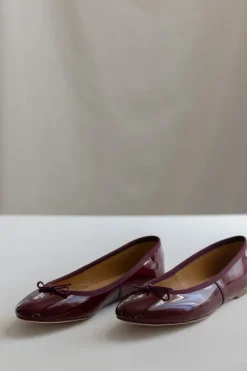 Ballerina - Capri Vernice Bordeaux
