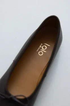 Ballerina - Volcano Nappa Chocolat