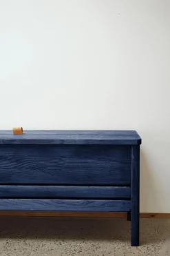 Benk - A Line Storage Bench 111 Indigo Blue