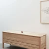 Benk - A Line Storage Bench 111 Hvitoljet Eik