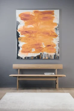 Benk - BM Bench 3171 Eik Såpe / Omni Cognac 307