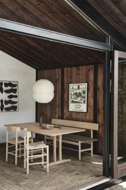 Benk - BM Bench 3171 Eik Såpe / Omni Cognac 307