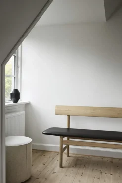 Benk - BM Bench 3171 Lys Oljet Eik /Omni Black 301