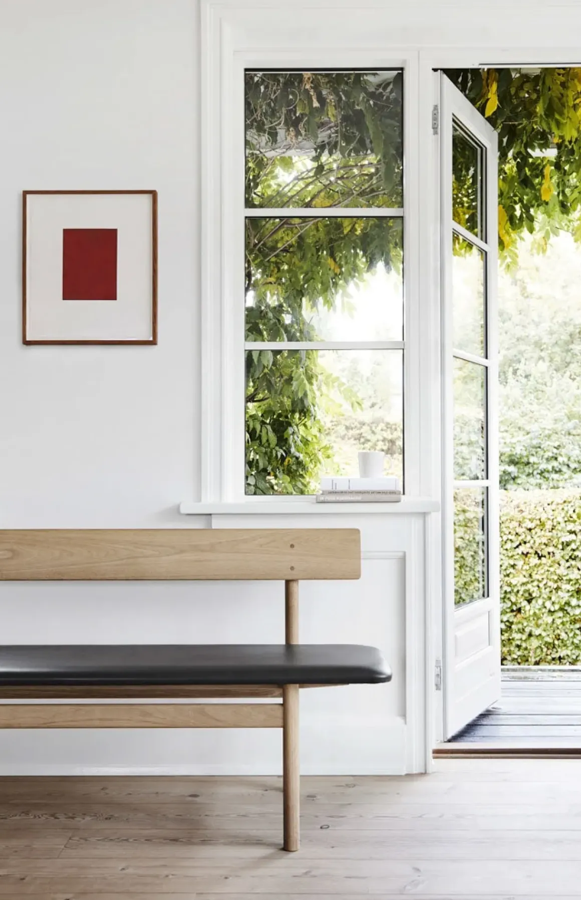 Benk - BM Bench 3171 Lys Oljet Eik /Omni Cognac 307