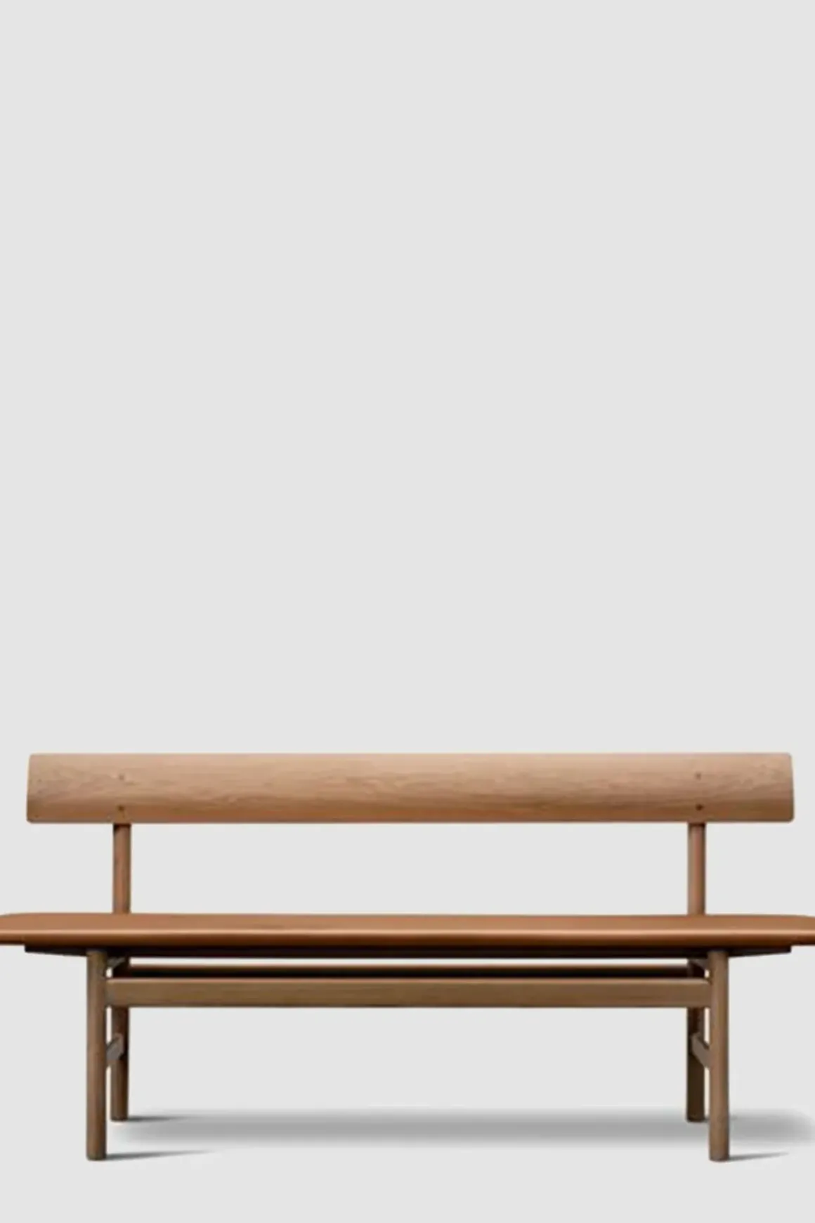 Benk - BM Bench 3171 Lys Oljet Eik /Omni Cognac 307