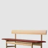 Benk - BM Bench 3171 Lys Oljet Eik /Omni Burnt Sienna 293