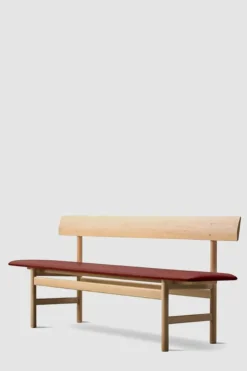 Benk - BM Bench 3171 Lys Oljet Eik /Omni Burnt Sienna 293