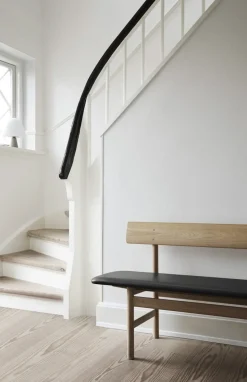 Benk - BM Bench 3171 Lys Oljet Eik /Omni Burnt Sienna 293