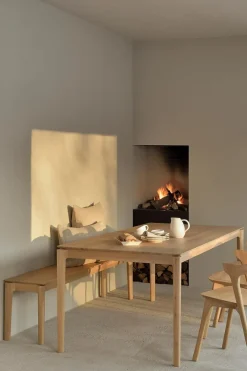 Benk - Bok Oak 186xh46cm