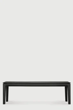 Benk - Bok Oak 166xh46cm Black