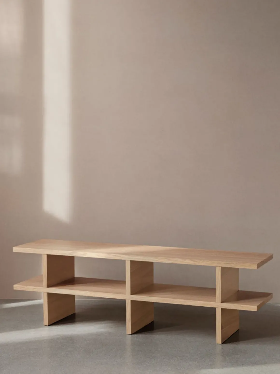 Benk - Kona 138xD34xH42cm Eik