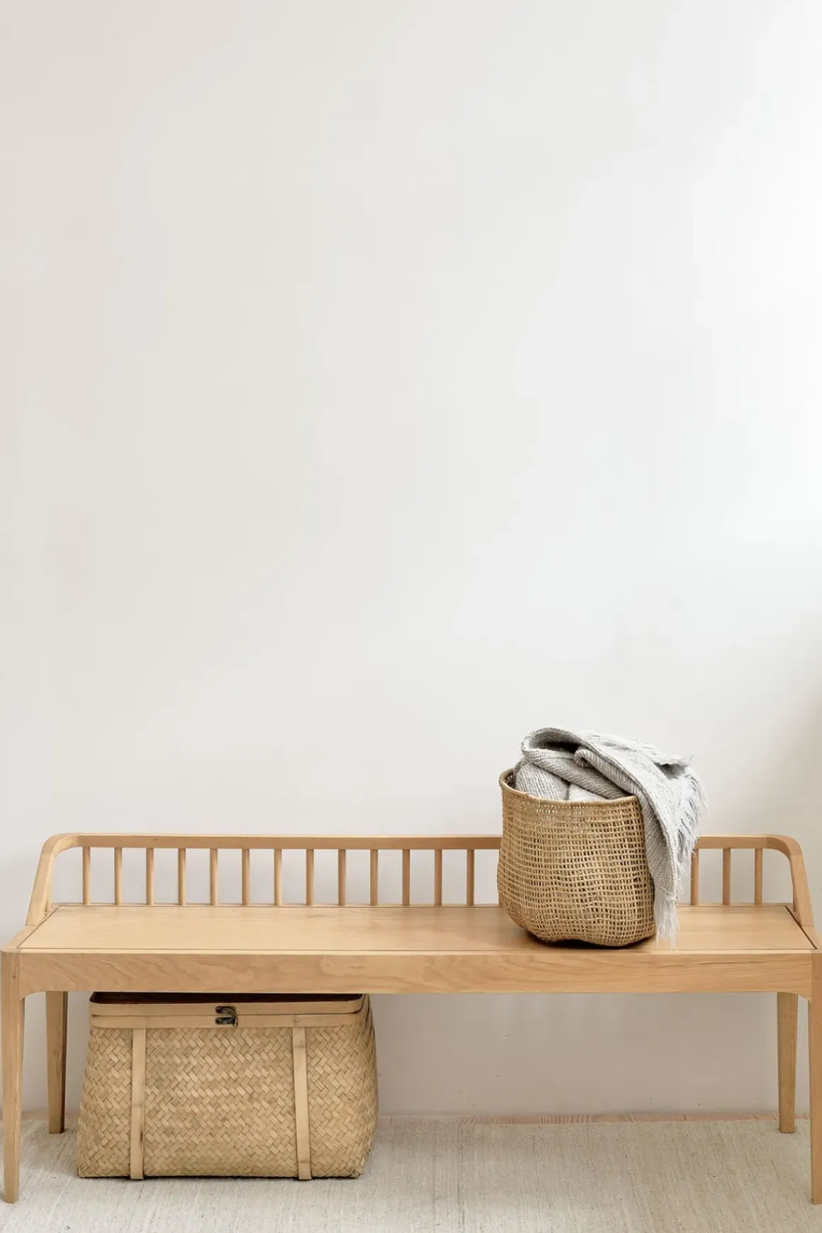 Benk - Spindle 150x36xh60cm Oak