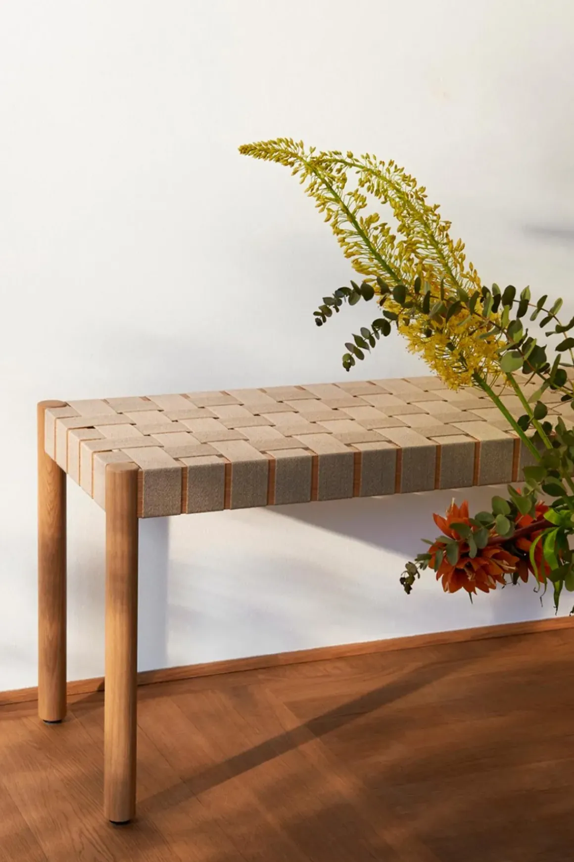 Benk - TK4 Betty Eik/Natur 105cm x 36cm H: 46cm