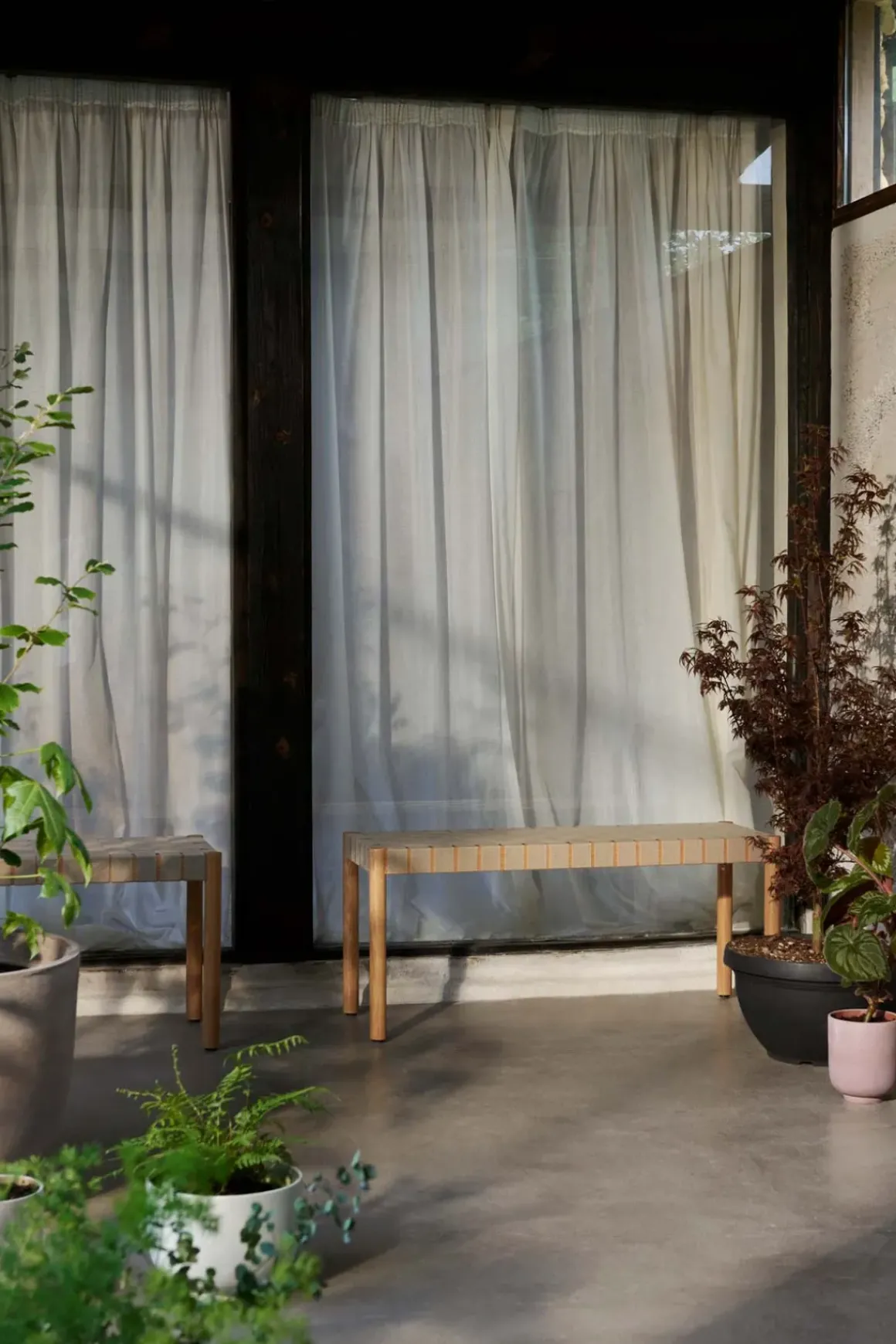 Benk - TK4 Betty Eik/Natur 105cm x 36cm H: 46cm