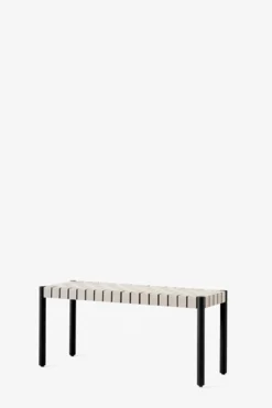 Benk - TK4 Betty Sort/Natur 105cm x 36cm x H: 46cm