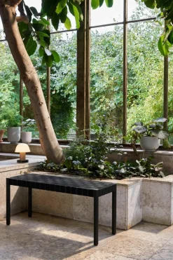 Benk - TK4 Betty Sort/Sort 105cm x 36cm x H: 46cm