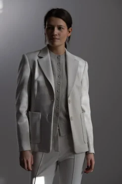 Blazer - Emotional Essence Shadow White