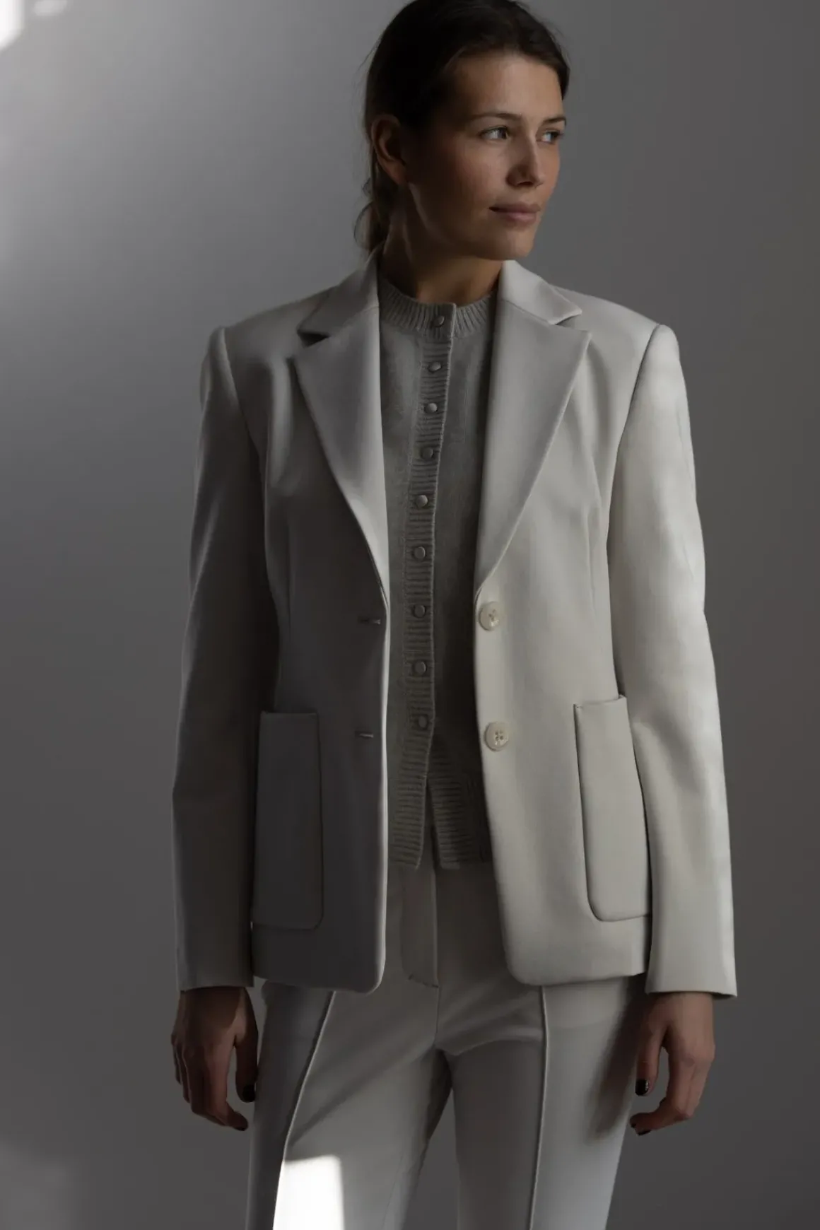 Blazer - Emotional Essence Shadow White