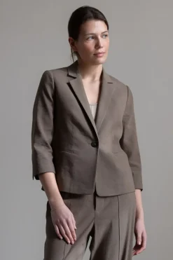 Blazer - Linen Shrunken Blazer