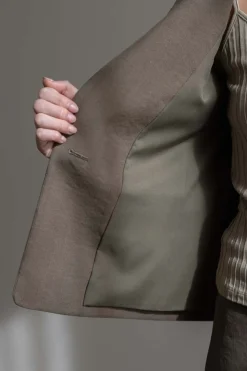 Blazer - Linen Shrunken Blazer