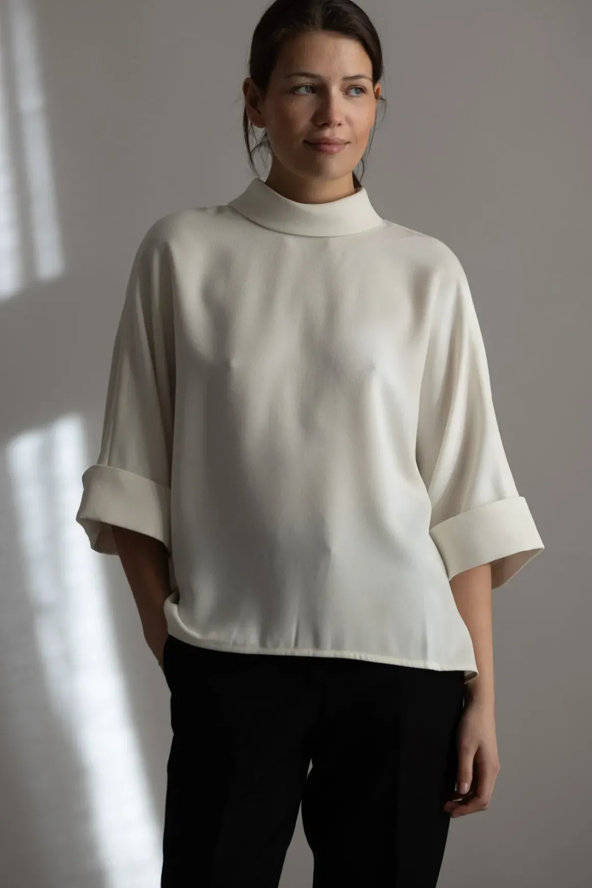 Bluse - Bailee Ivory