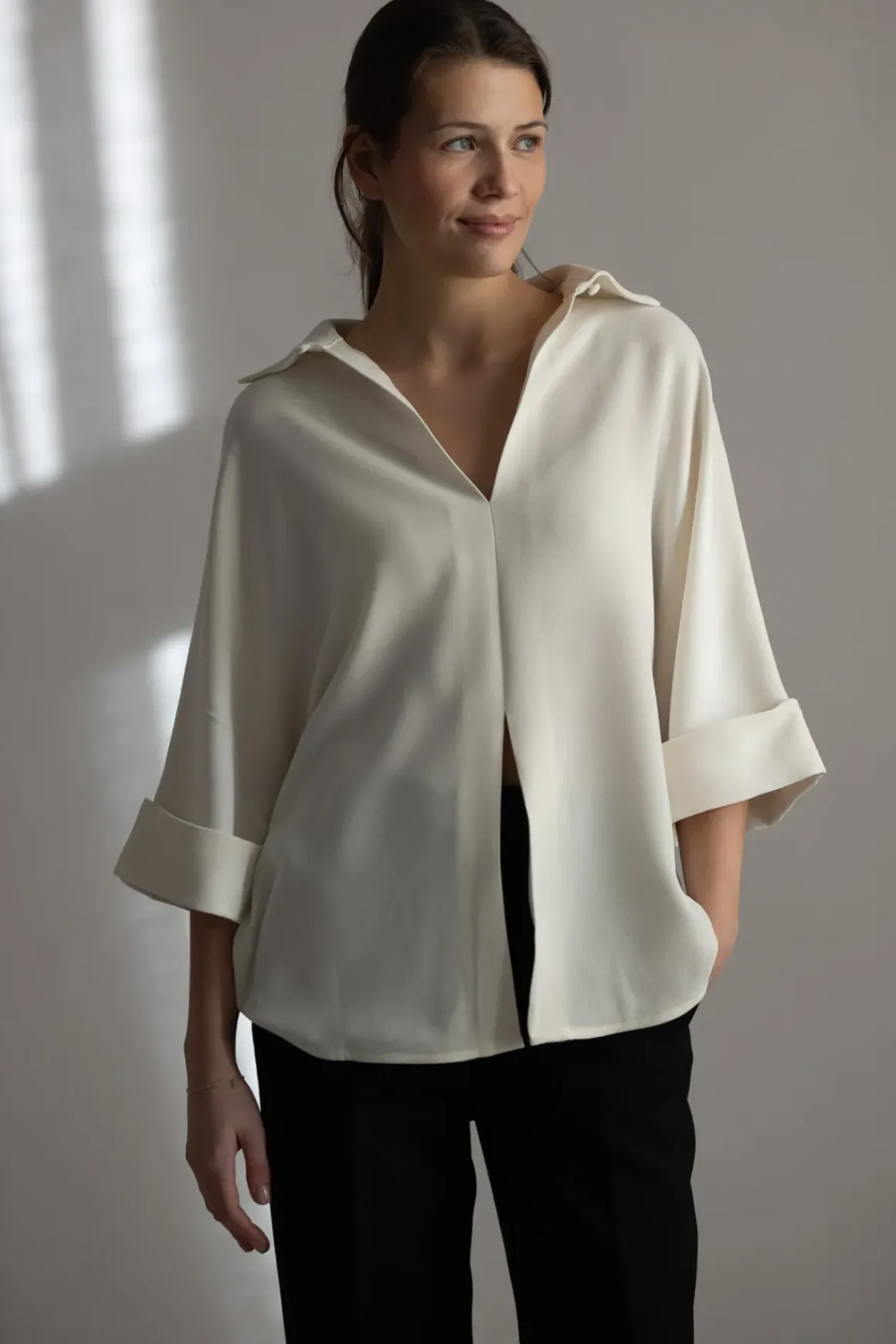 Bluse - Bailee Ivory