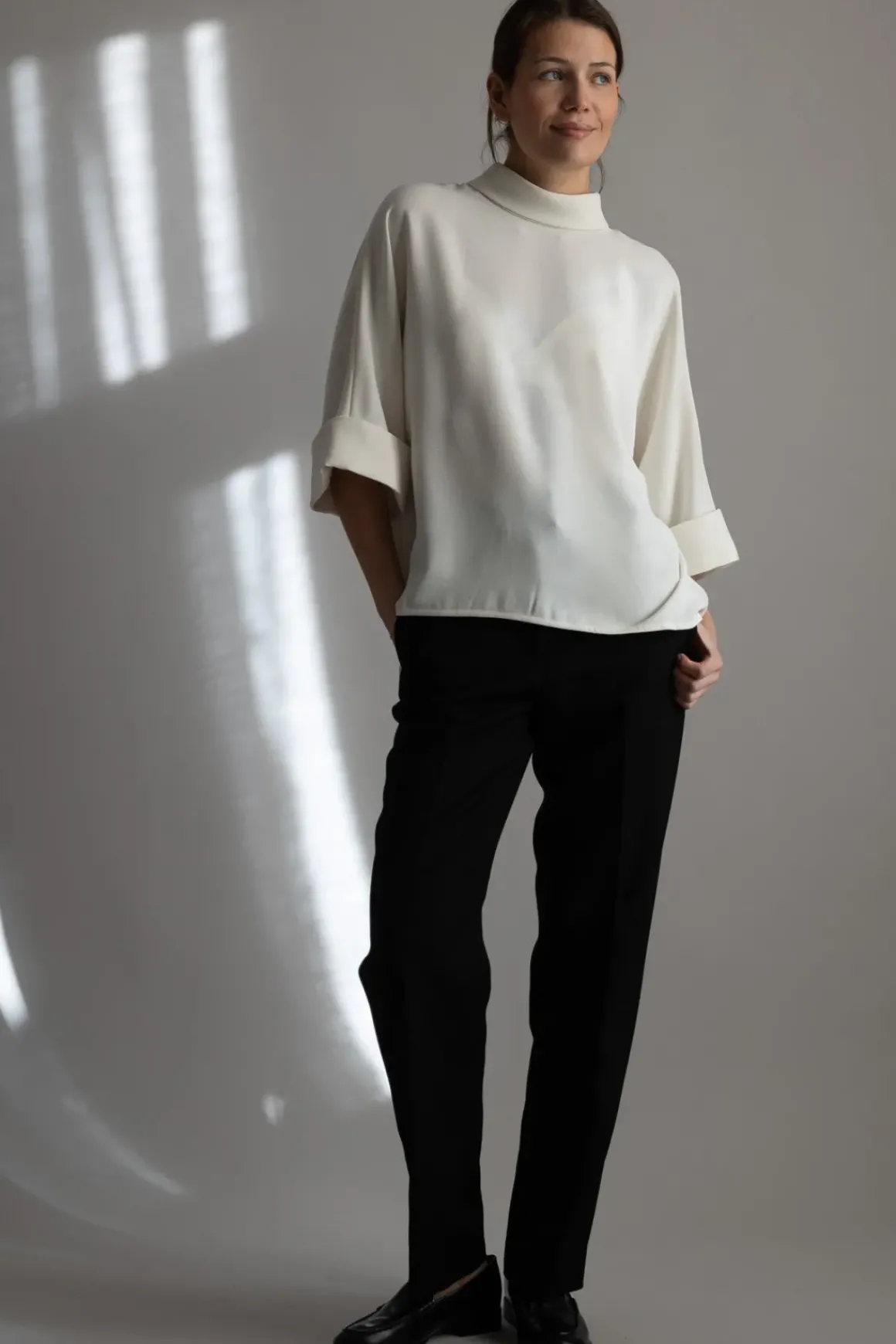 Bluse - Bailee Ivory