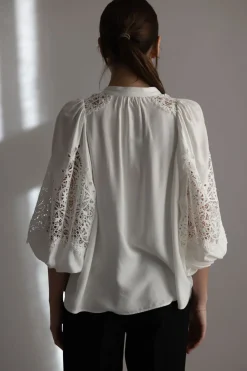 Bluse - Bell Blanc