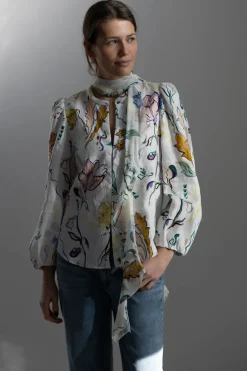 Bluse - Floral Power