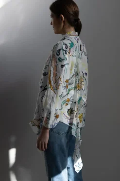 Bluse - Floral Power