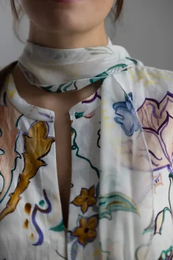 Bluse - Floral Power