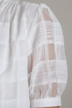 Bluse - Jordan SS Plaid