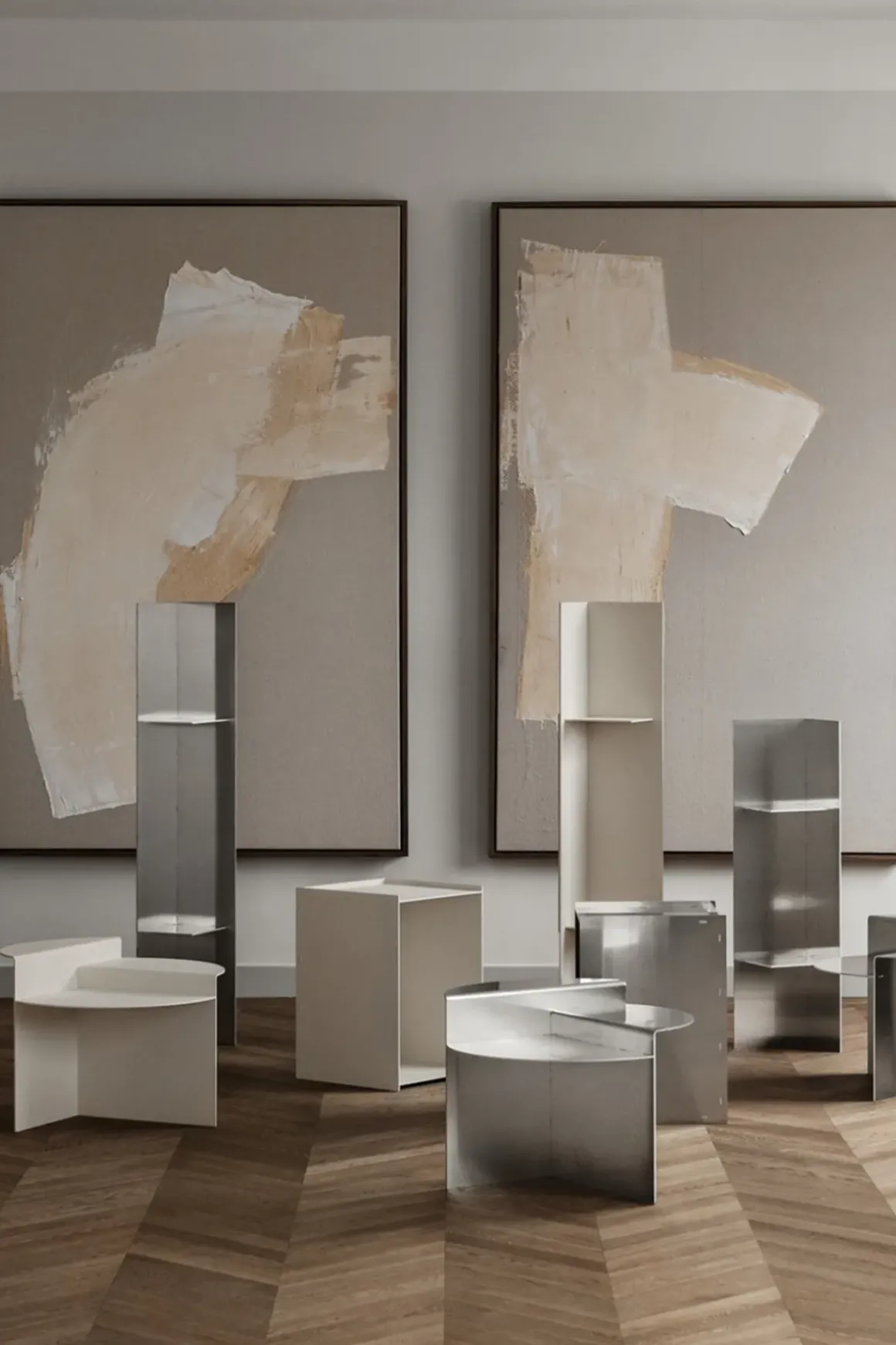 Boks - Rivet h48xb32cm Aluminium