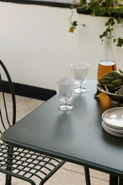 Bord - Thorvald Café Table Square, 70x70 SC97 Bronze Green