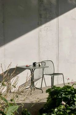 Bord - Thorvald Café Table Square, 70x70 SC97 Bronze Green