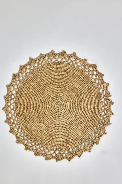 Bordbrikke - Calais Dia37cm White Tea