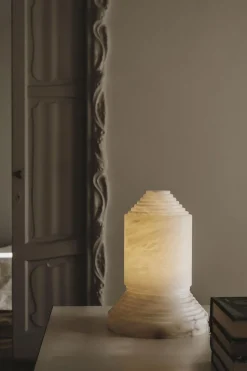 Bordlampe - Babel Alabaster