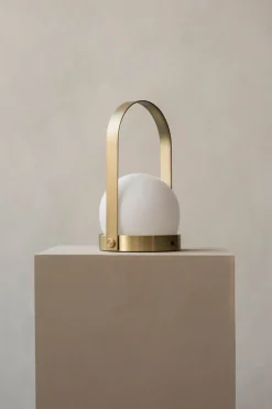Bordlampe - Carrie Portable LED Brushed Brass