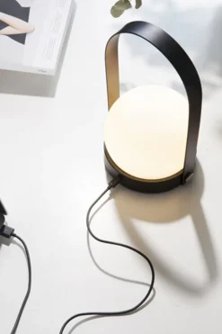 Bordlampe - Carrie Portable LED Black