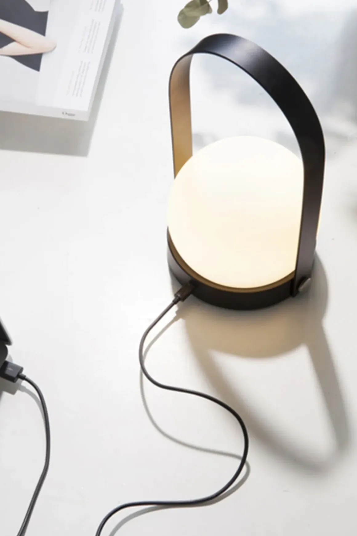 Bordlampe - Carrie Portable LED Black