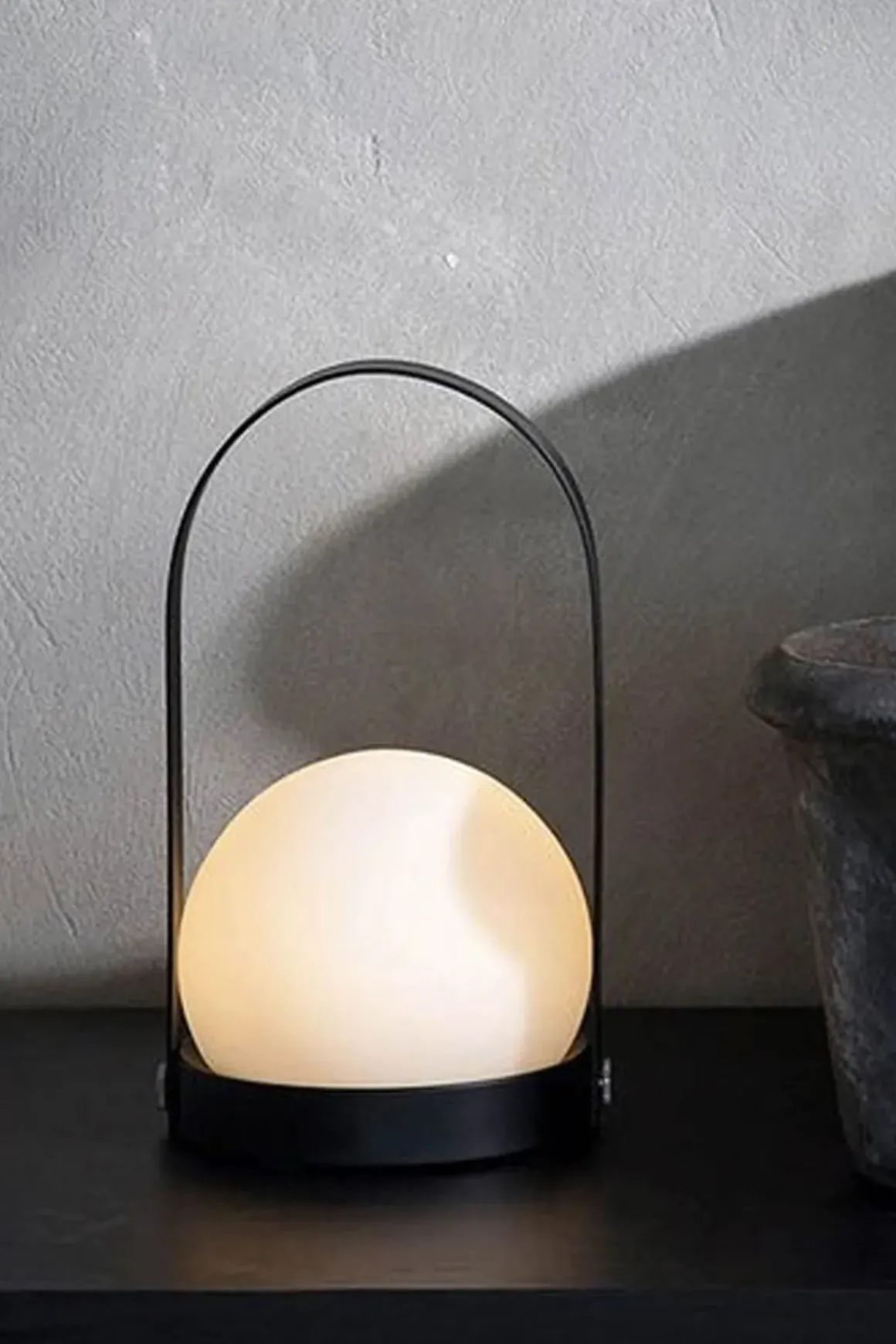 Bordlampe - Carrie Portable LED Black