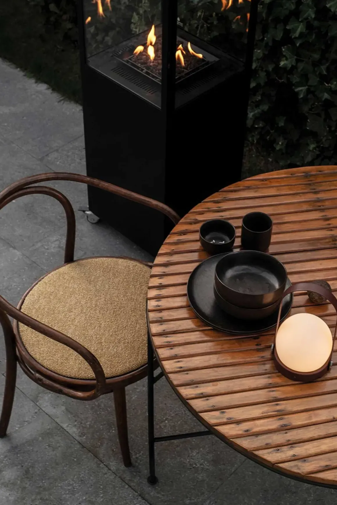 Bordlampe - Carrie Portable IP44 Burned Red