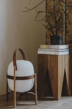 Bordlampe - Cesta Cherry wood structure