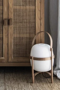 Bordlampe - Cesta Cherry wood structure