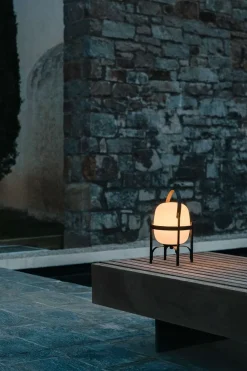 Bordlampe - Cestita Alubat Black Metallic