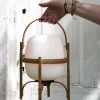 Bordlampe - Cestita Bateria Portable Opal Glass